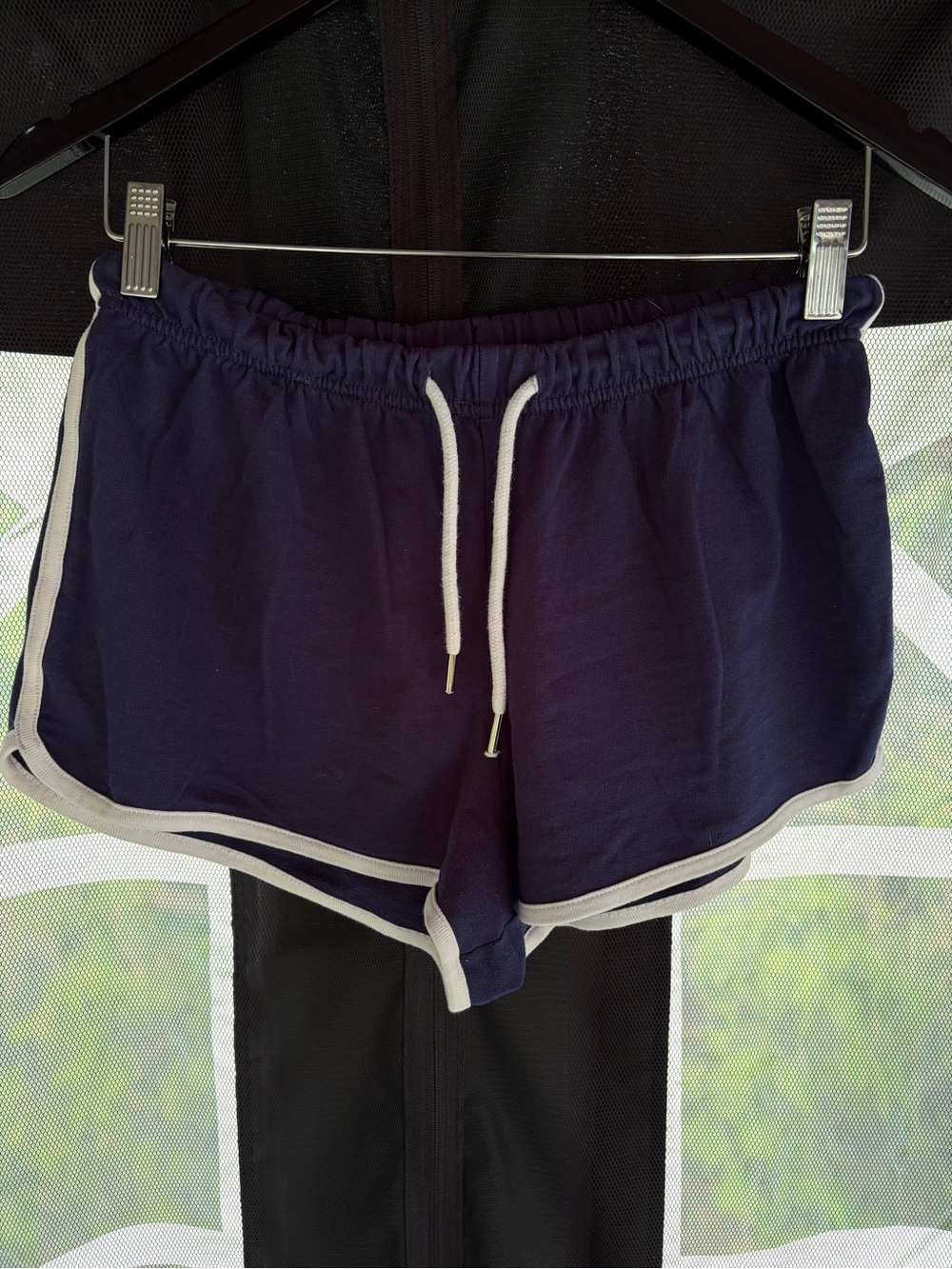 Bluenotes Navy Athletic Lounge Shorts with White Trim